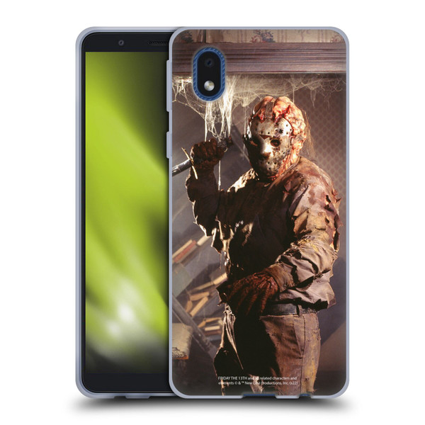 Friday the 13th: Jason Goes To Hell Graphics Jason Voorhees 2 Soft Gel Case for Samsung Galaxy A01 Core (2020)