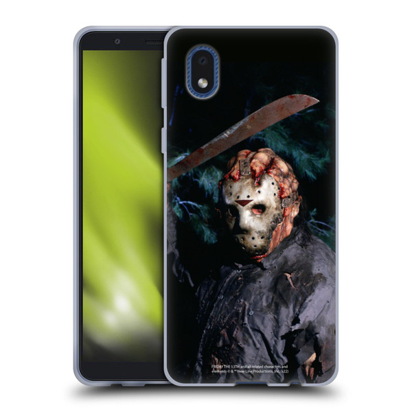 Friday the 13th: Jason Goes To Hell Graphics Jason Voorhees Soft Gel Case for Samsung Galaxy A01 Core (2020)