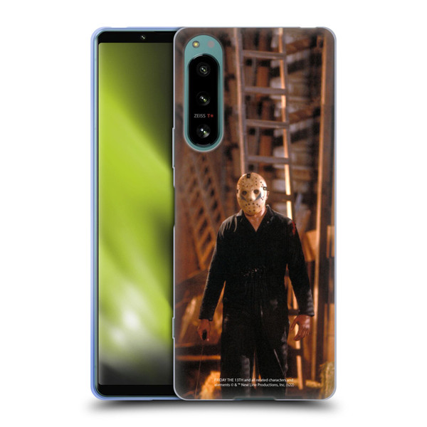 Friday the 13th: A New Beginning Graphics Jason Voorhees Soft Gel Case for Sony Xperia 5 IV
