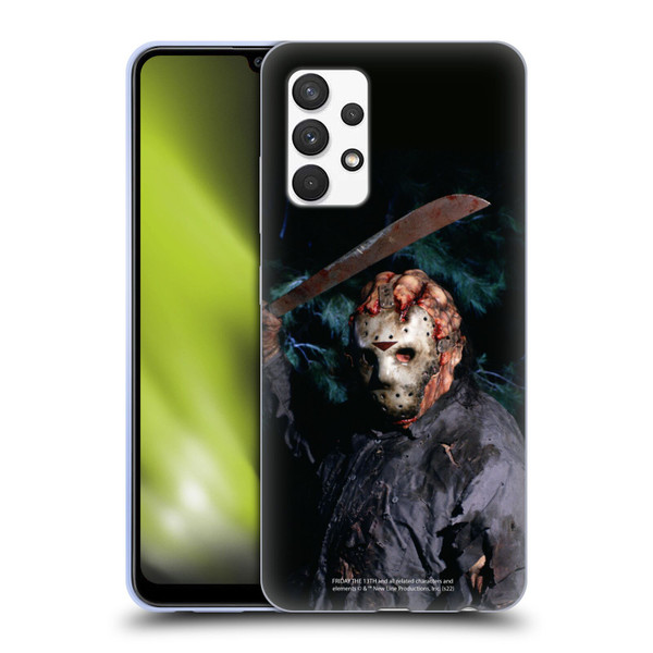Friday the 13th: Jason Goes To Hell Graphics Jason Voorhees Soft Gel Case for Samsung Galaxy A32 (2021)