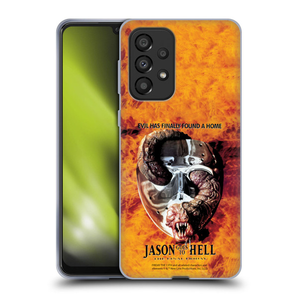 Friday the 13th: Jason Goes To Hell Graphics Key Art Soft Gel Case for Samsung Galaxy A33 5G (2022)