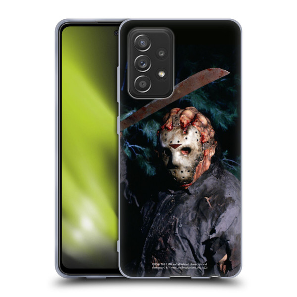 Friday the 13th: Jason Goes To Hell Graphics Jason Voorhees Soft Gel Case for Samsung Galaxy A52 / A52s / 5G (2021)