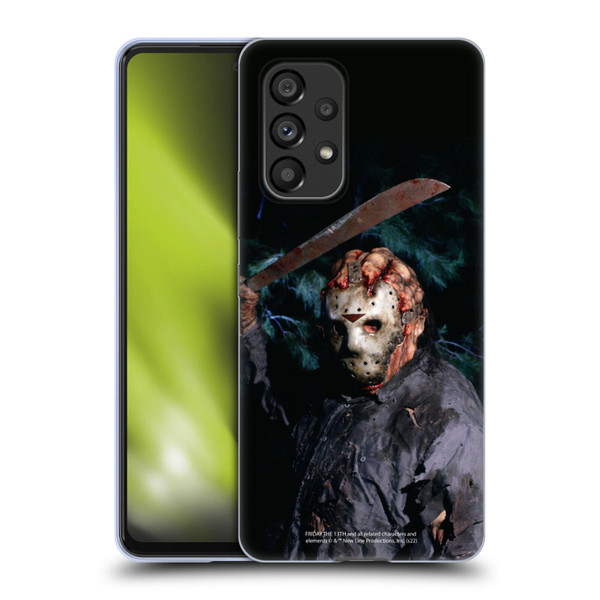 Friday the 13th: Jason Goes To Hell Graphics Jason Voorhees Soft Gel Case for Samsung Galaxy A53 5G (2022)