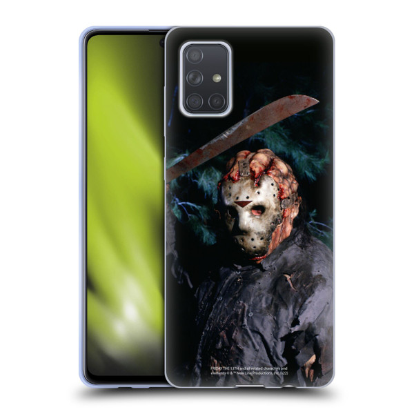 Friday the 13th: Jason Goes To Hell Graphics Jason Voorhees Soft Gel Case for Samsung Galaxy A71 (2019)