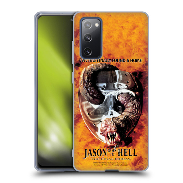 Friday the 13th: Jason Goes To Hell Graphics Key Art Soft Gel Case for Samsung Galaxy S20 FE / 5G