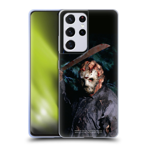 Friday the 13th: Jason Goes To Hell Graphics Jason Voorhees Soft Gel Case for Samsung Galaxy S21 Ultra 5G
