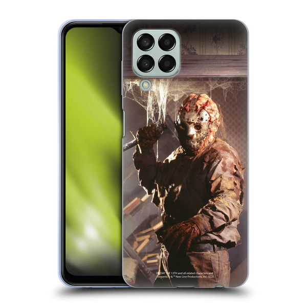 Friday the 13th: Jason Goes To Hell Graphics Jason Voorhees 2 Soft Gel Case for Samsung Galaxy M33 (2022)