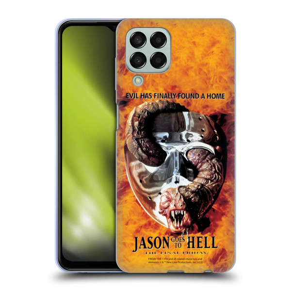 Friday the 13th: Jason Goes To Hell Graphics Key Art Soft Gel Case for Samsung Galaxy M33 (2022)