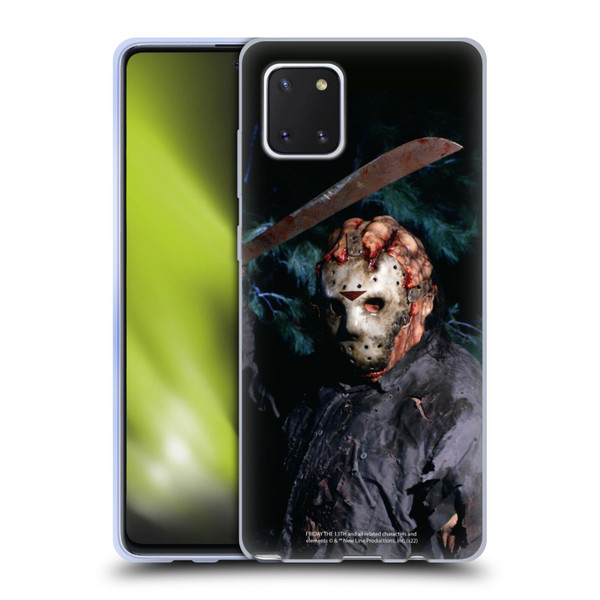 Friday the 13th: Jason Goes To Hell Graphics Jason Voorhees Soft Gel Case for Samsung Galaxy Note10 Lite