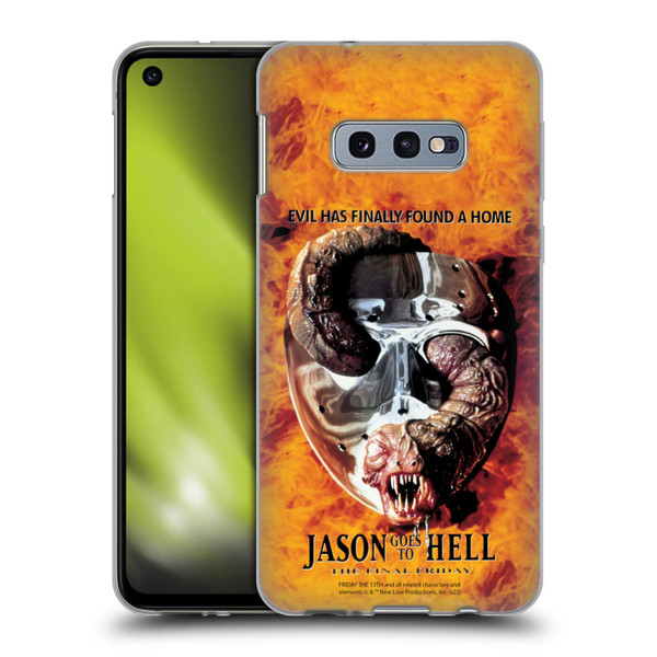 Friday the 13th: Jason Goes To Hell Graphics Key Art Soft Gel Case for Samsung Galaxy S10e