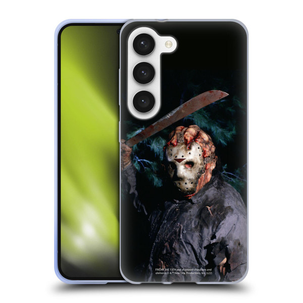 Friday the 13th: Jason Goes To Hell Graphics Jason Voorhees Soft Gel Case for Samsung Galaxy S23 5G