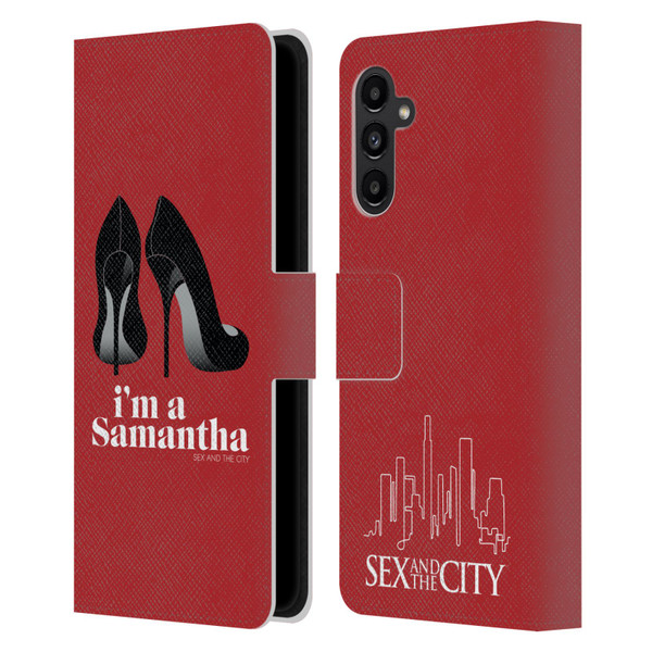 Sex and The City: Television Series Characters I'm A Samantha Leather Book Wallet Case Cover For Samsung Galaxy A13 5G (2021)