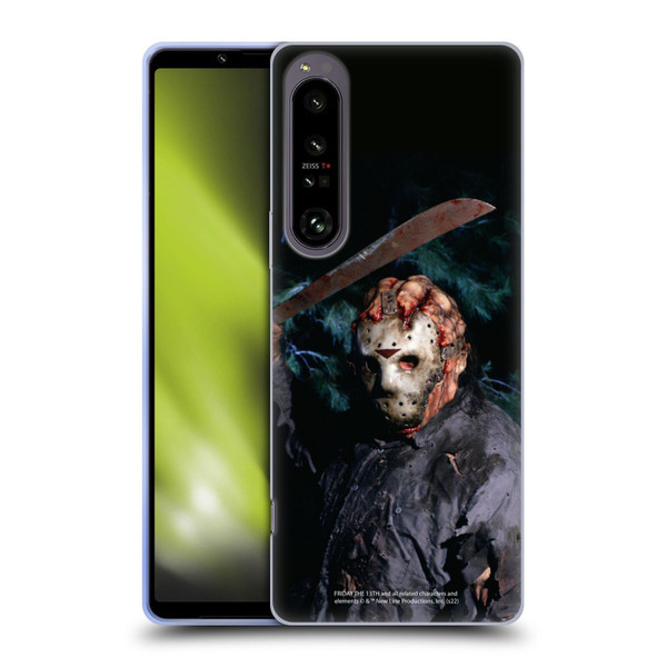Friday the 13th: Jason Goes To Hell Graphics Jason Voorhees Soft Gel Case for Sony Xperia 1 IV