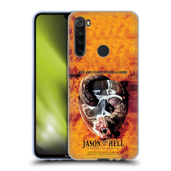 Friday the 13th: Jason Goes To Hell Graphics Key Art Soft Gel Case for Xiaomi Redmi Note 8T
