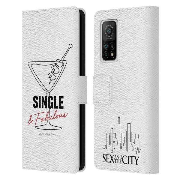Sex and The City: Television Series Characters Single And Fabulous Samantha Leather Book Wallet Case Cover For Xiaomi Mi 10T 5G