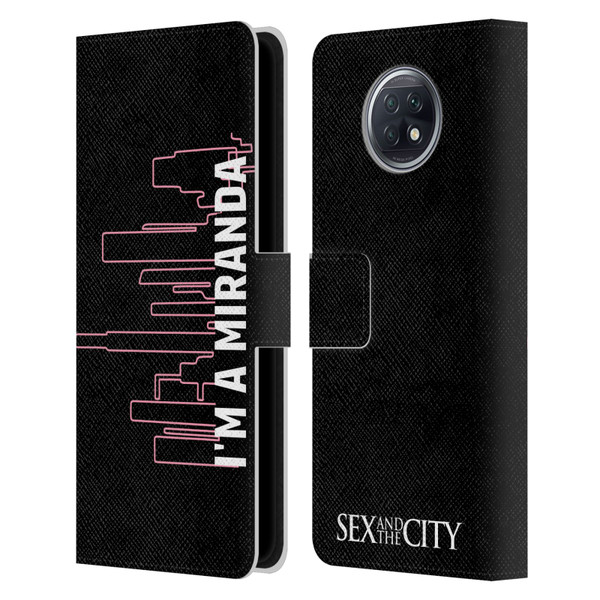 Sex and The City: Television Series Characters Miranda Leather Book Wallet Case Cover For Xiaomi Redmi Note 9T 5G