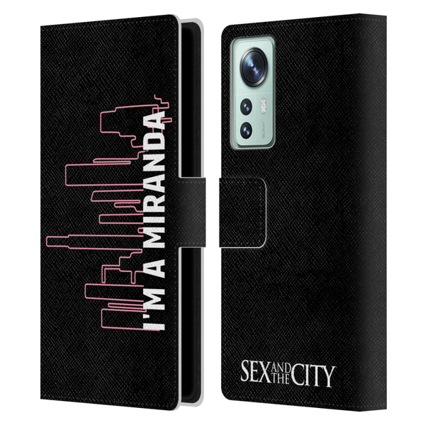 Sex and The City: Television Series Characters Miranda Leather Book Wallet Case Cover For Xiaomi 12