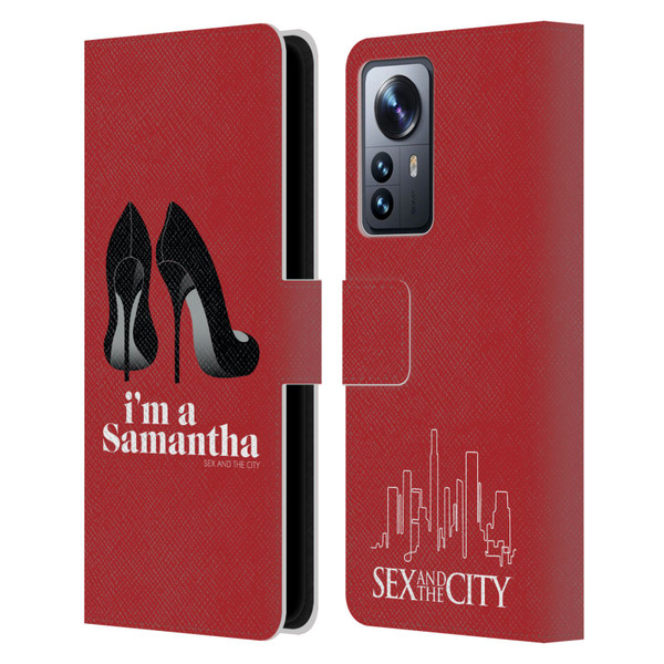 Sex and The City: Television Series Characters I'm A Samantha Leather Book Wallet Case Cover For Xiaomi 12 Pro