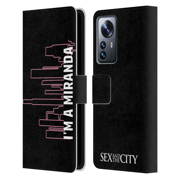 Sex and The City: Television Series Characters Miranda Leather Book Wallet Case Cover For Xiaomi 12 Pro