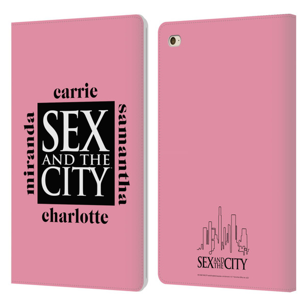 Sex and The City: Television Series Graphics Character 1 Leather Book Wallet Case Cover For Apple iPad mini 4