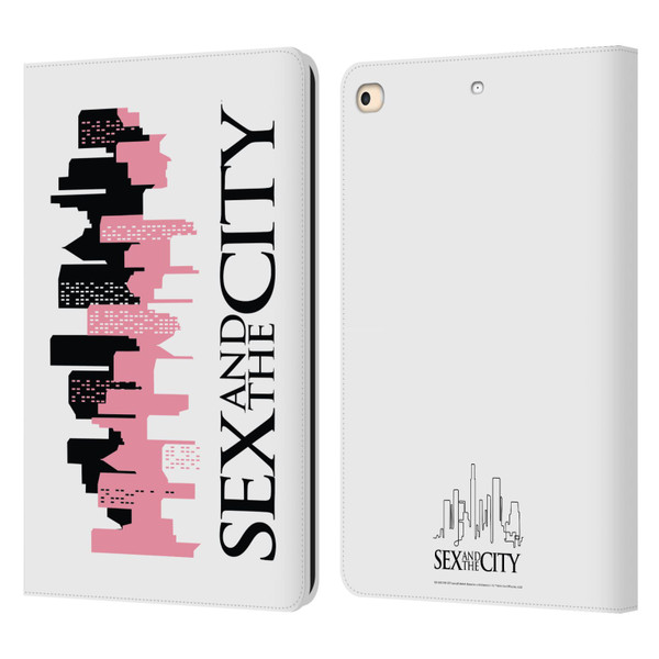 Sex and The City: Television Series Graphics City Leather Book Wallet Case Cover For Apple iPad 9.7 2017 / iPad 9.7 2018