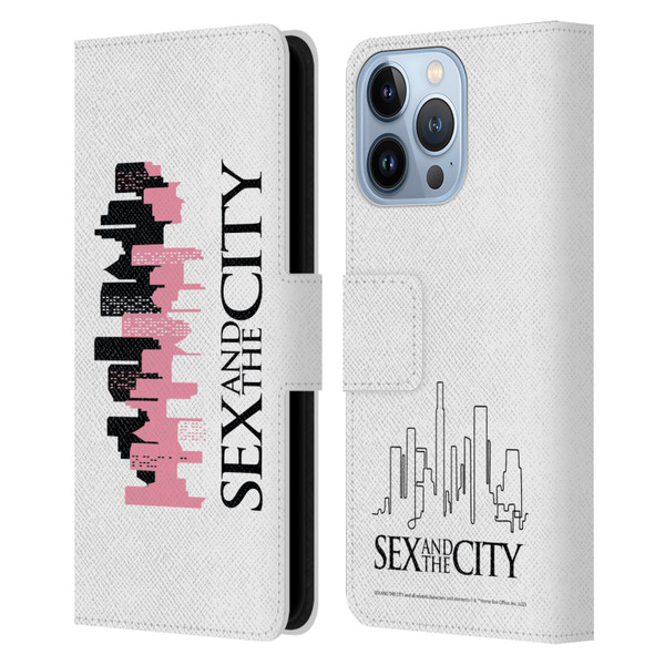 Sex and The City: Television Series Graphics City Leather Book Wallet Case Cover For Apple iPhone 13 Pro