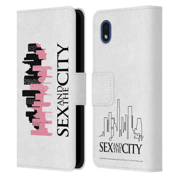 Sex and The City: Television Series Graphics City Leather Book Wallet Case Cover For Samsung Galaxy A01 Core (2020)