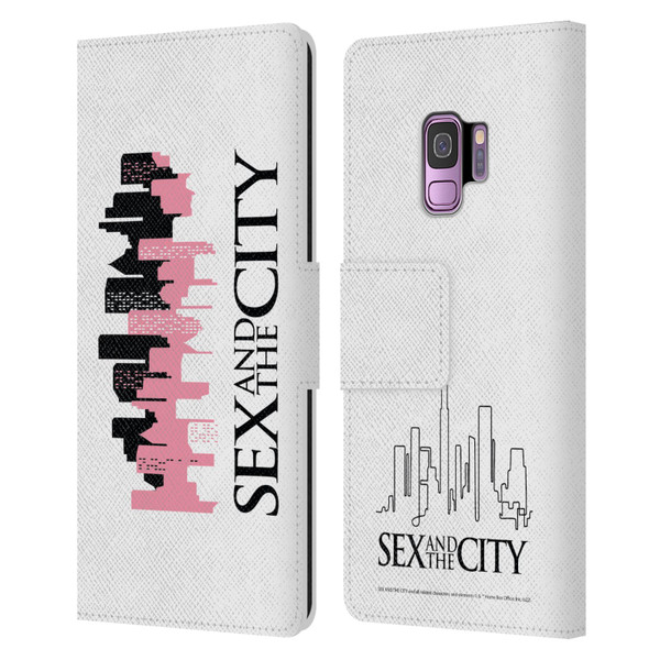 Sex and The City: Television Series Graphics City Leather Book Wallet Case Cover For Samsung Galaxy S9