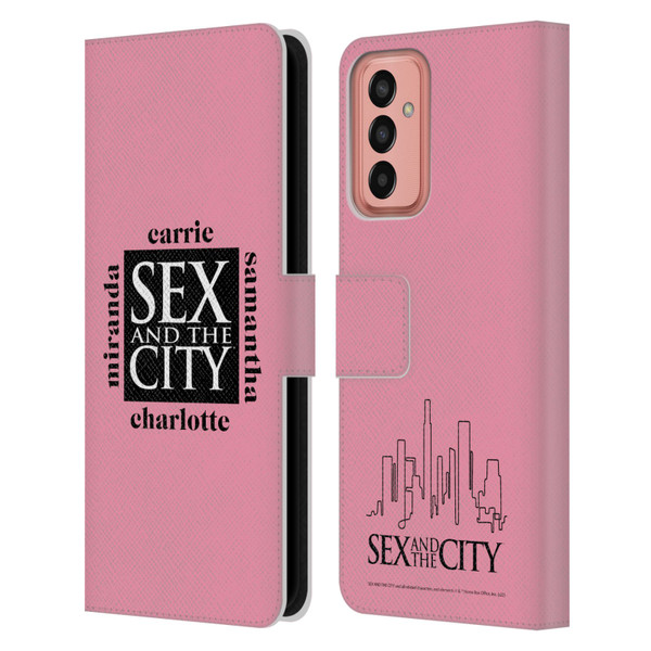 Sex and The City: Television Series Graphics Character 1 Leather Book Wallet Case Cover For Samsung Galaxy M13 (2022)
