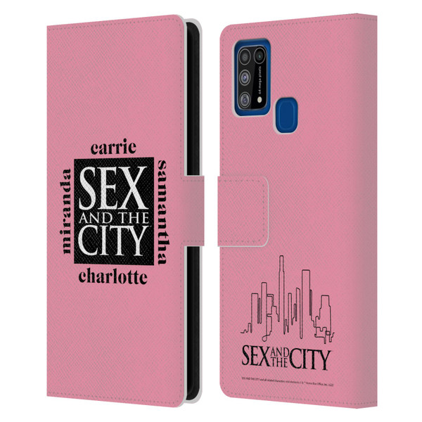 Sex and The City: Television Series Graphics Character 1 Leather Book Wallet Case Cover For Samsung Galaxy M31 (2020)