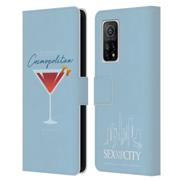 Sex and The City: Television Series Graphics Glass Leather Book Wallet Case Cover For Xiaomi Mi 10T 5G