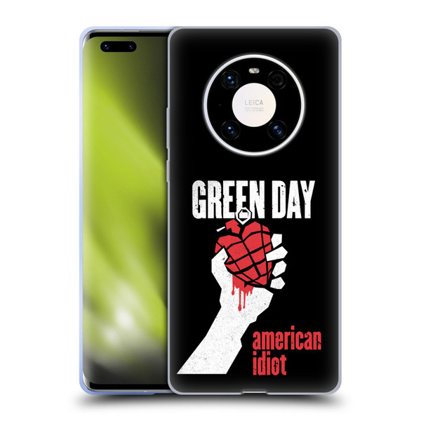 Green Day Graphics American Idiot Soft Gel Case for Huawei Mate 40 Pro 5G