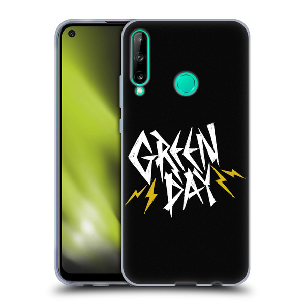 Green Day Graphics Bolts Soft Gel Case for Huawei P40 lite E