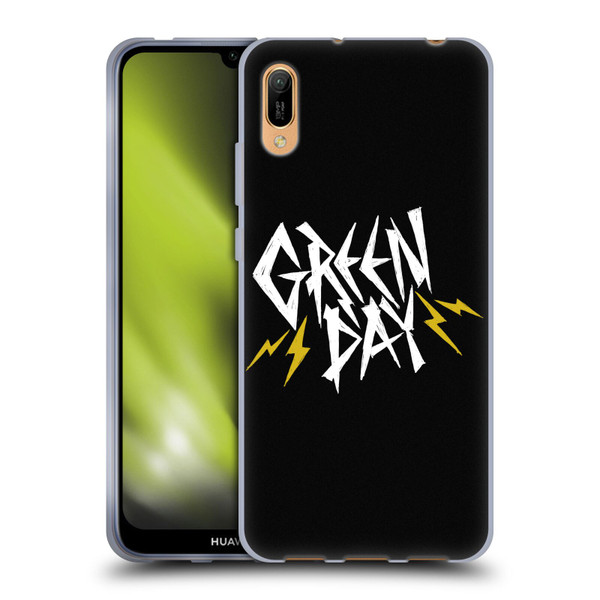 Green Day Graphics Bolts Soft Gel Case for Huawei Y6 Pro (2019)