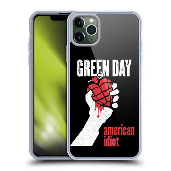 Green Day Graphics American Idiot Soft Gel Case for Apple iPhone 11 Pro Max