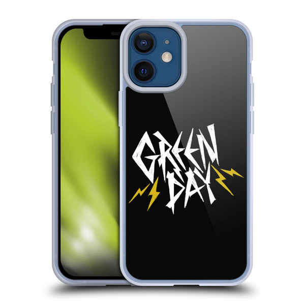 Green Day Graphics Bolts Soft Gel Case for Apple iPhone 12 Mini
