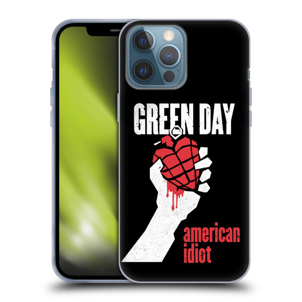 Green Day Graphics American Idiot Soft Gel Case for Apple iPhone 13 Pro Max