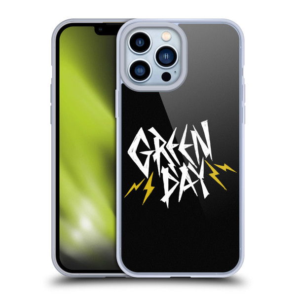 Green Day Graphics Bolts Soft Gel Case for Apple iPhone 13 Pro Max