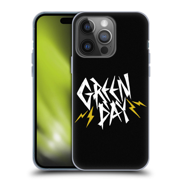 Green Day Graphics Bolts Soft Gel Case for Apple iPhone 14 Pro