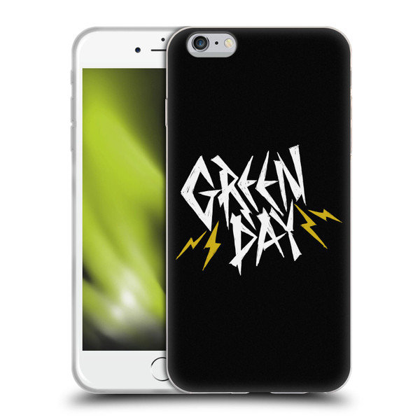 Green Day Graphics Bolts Soft Gel Case for Apple iPhone 6 Plus / iPhone 6s Plus