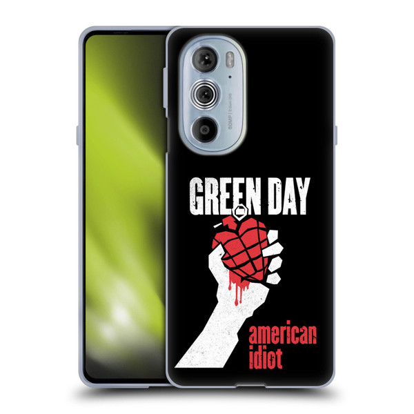 Green Day Graphics American Idiot Soft Gel Case for Motorola Edge X30