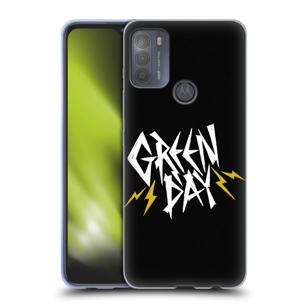 Green Day Graphics Bolts Soft Gel Case for Motorola Moto G50