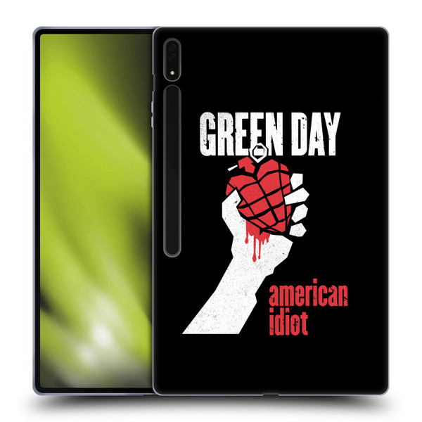 Green Day Graphics American Idiot Soft Gel Case for Samsung Galaxy Tab S8 Ultra