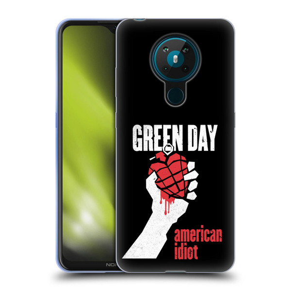 Green Day Graphics American Idiot Soft Gel Case for Nokia 5.3