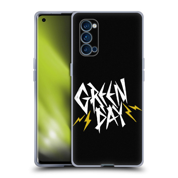 Green Day Graphics Bolts Soft Gel Case for OPPO Reno 4 Pro 5G