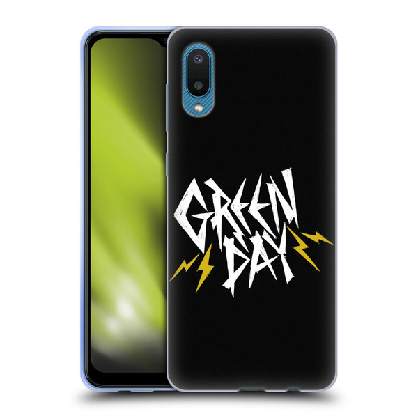 Green Day Graphics Bolts Soft Gel Case for Samsung Galaxy A02/M02 (2021)