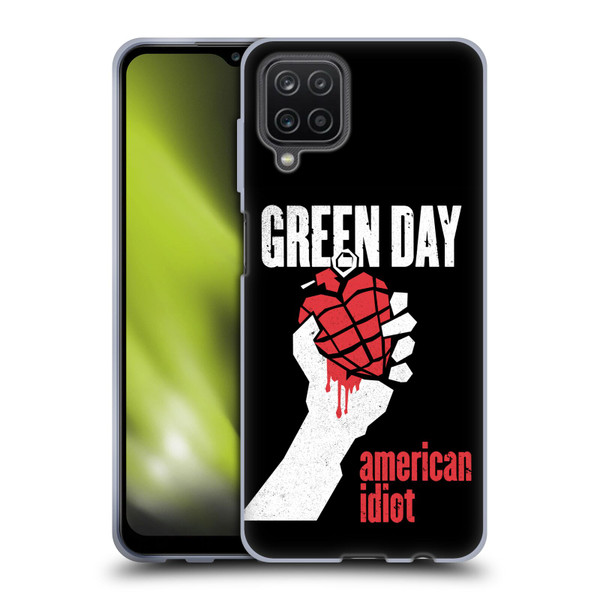 Green Day Graphics American Idiot Soft Gel Case for Samsung Galaxy A12 (2020)