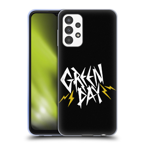 Green Day Graphics Bolts Soft Gel Case for Samsung Galaxy A13 (2022)