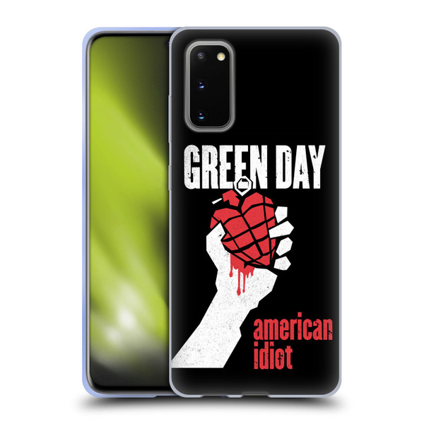 Green Day Graphics American Idiot Soft Gel Case for Samsung Galaxy S20 / S20 5G