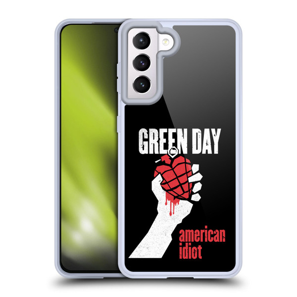 Green Day Graphics American Idiot Soft Gel Case for Samsung Galaxy S21 5G